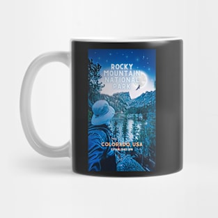 Rocky Mountain National Park - Dream Lake Poster Mug